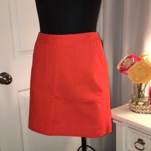 New! LOFT Orange Skirt